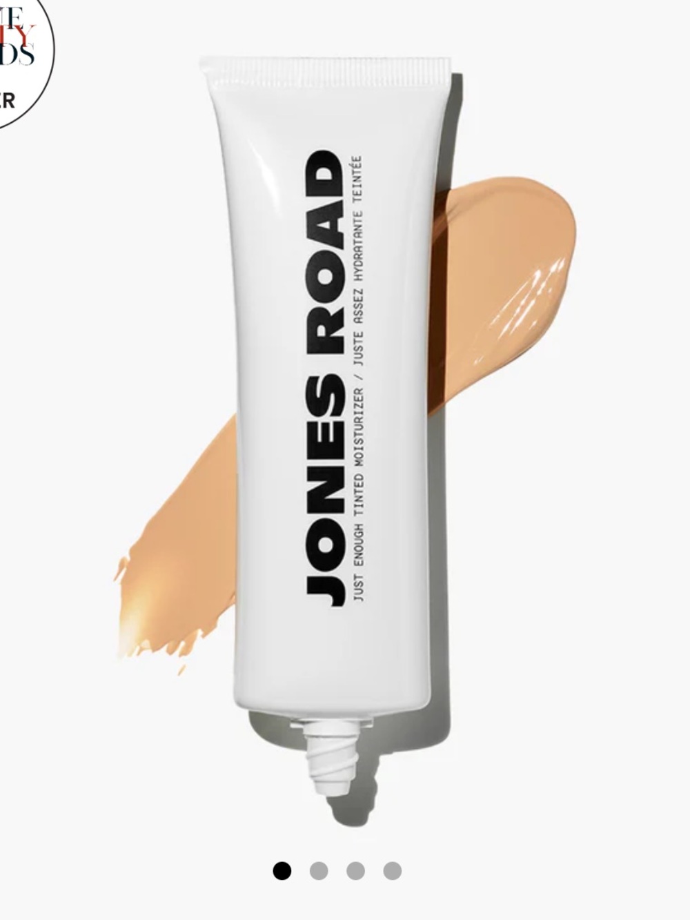 Jones Road Just Enough Tinted Moisturizer Fair Ivory 1.69 oz NIB
